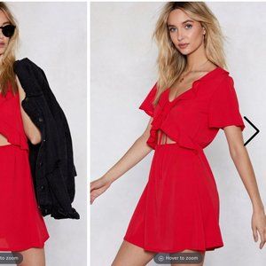 Things Will Work Cut-Out Dress